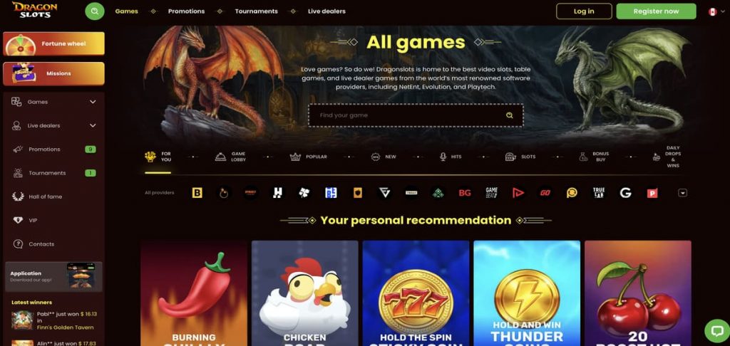 DragonSlots Casino